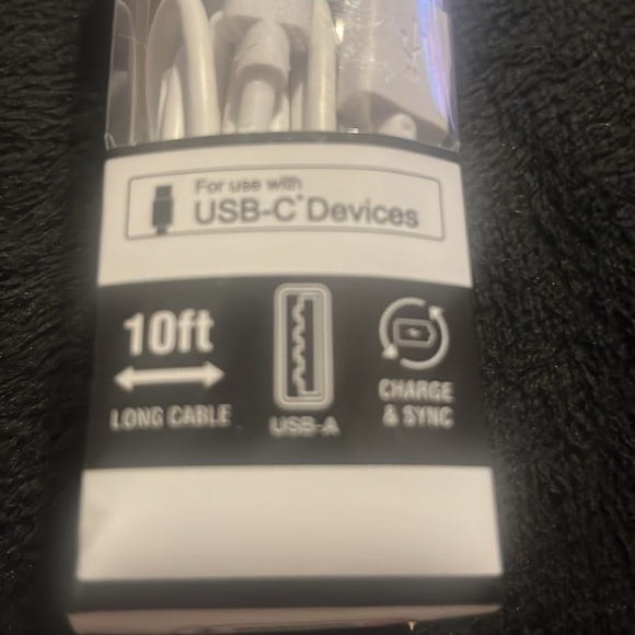 Wireless Gear Micro USB-C Devices ( 10’ cable and Wall charger ) White - Picture 5 of 5